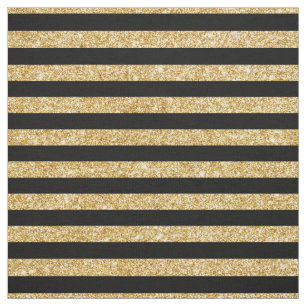 Eleganter GoldGlitzer und schwarzes Stoff