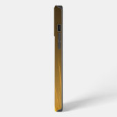 Eleganter Goldmarmor iPhone Hülle (Linke Seite)