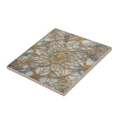 Eleganter Goldmarmor Nahtlose Muster Keramik Tile Fliese (Seite)