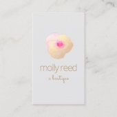 Eleganter Goldmedaille Wellness-Center Visitenkarte (Vorderseite)