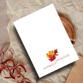 Eleganter Goldrahmen und rustikale Herbstzauber Ho Einladung