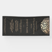 Eleganter Goldrausch Banner (Horizontal)