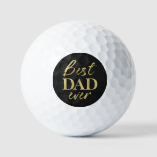 Eleganter Goldschmied auf dem Chalk Vatertag Golfball