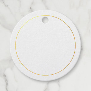 Eleganter Goldschmied Blank Geschenkanhänger