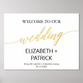 Eleganter Goldschmied und Schwarze Hochzeit Willko Foliendrucke (Vorderseite)