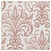 Eleganter Goldteufel der Rose, gedruckt von der We Stoff (Nahaufnahme)
