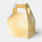 Eleganter Goldweihnachtsbaum Geschenkschachtel (Rückseite)