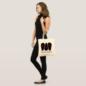 Eleganter gotischer Sarg Morticians Assistent nied Tragetasche (Vorderseite (Model))