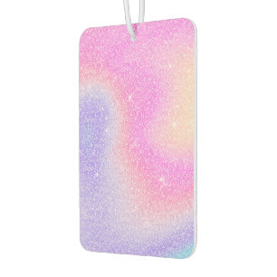 Eleganter Gradient Glitter Wirbel Holografisch  Autolufterfrischer