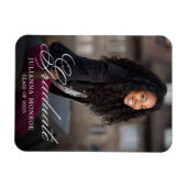 Eleganter Graduat für klassische Kalligraphie Magnet (Horizontal)