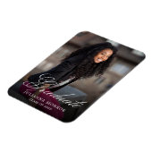 Eleganter Graduat für klassische Kalligraphie Magnet (Linke Seite)