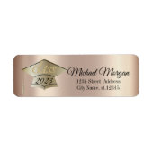 Eleganter Graduierungskappendecker (Vorne)