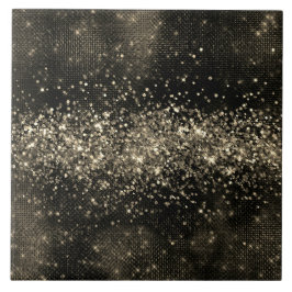 Eleganter, grau-einfarbiger Imitat Glitzer Fliese