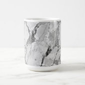 Eleganter Grau "Twilight Marble Fantasy" Marmortex Kaffeetasse (Mittel)