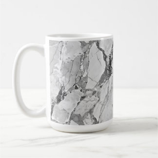 Eleganter Grau "Twilight Marble Fantasy" Marmortex Kaffeetasse