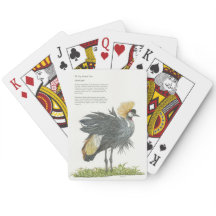 Eleganter grauer Kranich