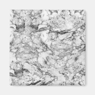 Eleganter grauer, moderner Vintager Marmor Magnet