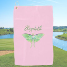 Eleganter Green Luna Moth Individuelle Name Ladys 