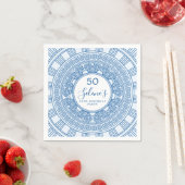 Eleganter griechischer oder römischer Geburtstag m Serviette (Beispiel)