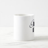 Eleganter Großvater der Braut Kaffeetasse (Mittel)