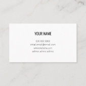 Eleganter grüner Glitzer Visitenkarte (Rückseite)