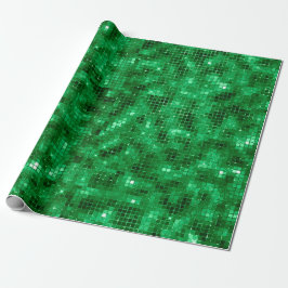 Eleganter Grüner Wald Geschenkpapier