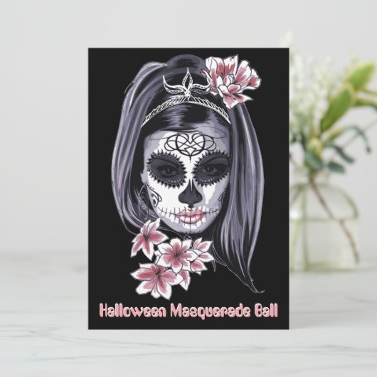 Eleganter Halloween cinco de mayo (Stehend Vorderseite)