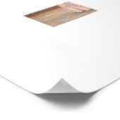 Eleganter Hanbok mit Fächer Poster (Ecke)