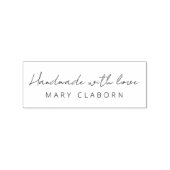 Eleganter handgeschriebener Individuelle Name mit Gummistempel (Stempel)