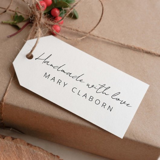 Eleganter handgeschriebener Individuelle Name mit  Gummistempel