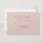 Eleganter handgeschriebener Schriftart, Wasserfarb Einladung (Vorderseite)