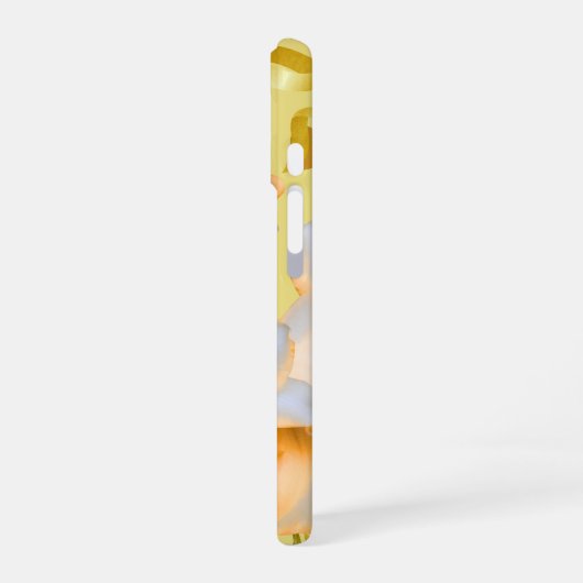 Eleganter Handy Case mit Herz und Blume iPhone 16 Hülle (Linke Seite)