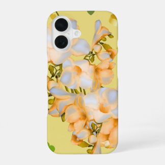 Eleganter Handy Case mit Herz und Blume iPhone 16 Hülle