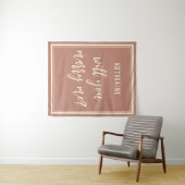 Eleganter Heiratsvorschlag wird mich heiraten Wandteppich (Beispiel (Horizontal))