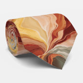 Eleganter hellfarbener Marmor Krawatte (Gerollt)