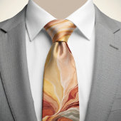 Eleganter hellfarbener Marmor Krawatte