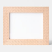 Eleganter, hellgrauer, floraler Laserstrahl Geätzte Rahmen (Vorderseite)