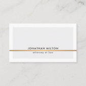 Eleganter, hellgrauer Imitat Kupferstraßer Visitenkarte (Vorderseite)