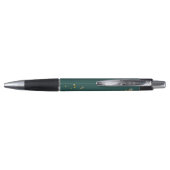 Eleganter hellgrüner Honeycomb-Stift personalisier Kugelschreiber (Rückseite)