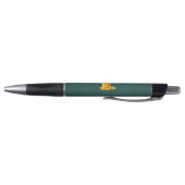 Eleganter hellgrüner Honeycomb-Stift personalisier Kugelschreiber (Unterseite)