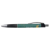 Eleganter hellgrüner Honeycomb-Stift personalisier Kugelschreiber (Oberseite)