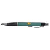 Eleganter hellgrüner Honeycomb-Stift personalisier Kugelschreiber (Unterseite)