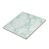 Eleganter hellgrüner Marmordruck Fliese (Seite)