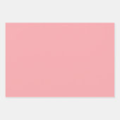 Eleganter hellrosa Damask Geschenkpapier Set (Vorderseite 3)