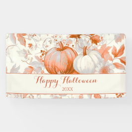 Eleganter Herbst-Chinoiserie-Halloween  Banner