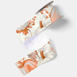 Eleganter Herbst-Chinoiserie-Halloween  Satinband