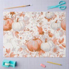 Eleganter Herbst-Chinoiserie-Halloween  Seidenpapier