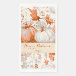 Eleganter Herbst-Chinoiserie-Halloween  Serviette