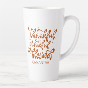 Eleganter Herbst Erntedank Milchtasse