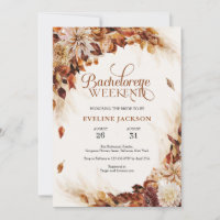 Eleganter Herbst und Herbst Kupfer Blüte Bachelore